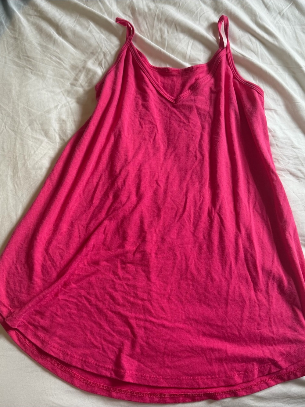 Zenana Outfitters Bright Pink Spaghetti Strap Camisole